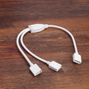 4-Pin RGB Splitter Extension Cable Connector Cord for 3528 5050 LED Strip Light
