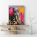 DIY Oil Drawing By Numbers Deer Frameless 40x50cm Animal on Canvas Decor
