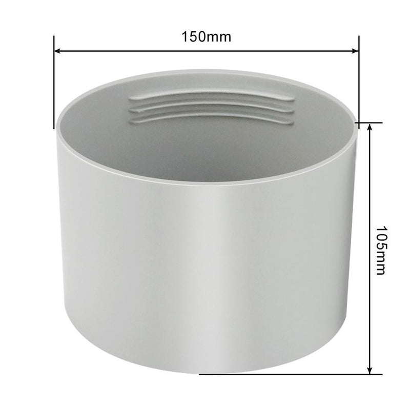 Portable Air Conditioner Interface Threaded Exhaust Hose Connector (150mm)