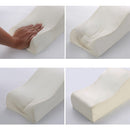 PU Leather Memory Foam Car Console Armrest Cushion Auto Accessories (Black)