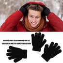 Knitted Gloves Men Women Winter Fleece Outdoor Travel Camp Cycling Warm Glo