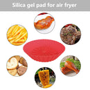 #A Food Grade Silicone Air Fryer Liner Steamer Baking Inner Liner Cooking Oil Ma