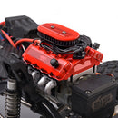 For 1/10 RC Crawler Car Simulation F76 427 SOHC V8 Engine Motor Fan Cooler Kit