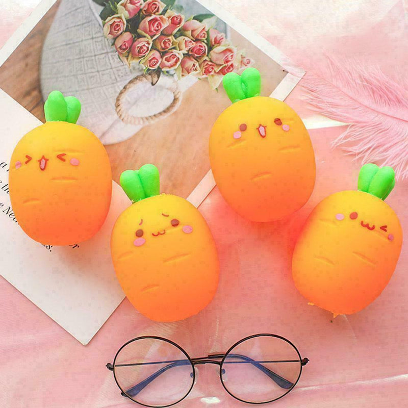1pc Stress Relief Carrot Modeling Pinch Music Students M7U0 Decompression I8Q7