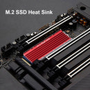 M.2 SSD Heat Sink Heatsink NVME NGFF M.2 2280 SSD Hard Disk Aluminum Heat Newly