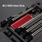 M.2 SSD Heat Sink Heatsink NVME NGFF M.2 2280 SSD Hard Disk Aluminum Heat Newly