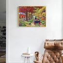 5D DIY Full Round Drill Diamond Paint Harvest Mosaic Rhinestone Drawing Picture