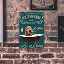 Metal Tin Sign Plaque Dog Animal Home Decor Living Room Iron Art Posters