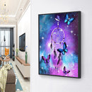 DIY Full Round Drill Rhinestone Diamond Painting Gorgeous Dreamcatcher Handwork