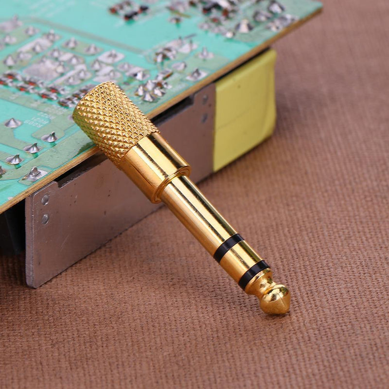 6.35mm 1/4"" Male to 3.5mm 1/8"" Female Stereo Extend Audio