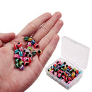 100pcs/Box Fishing Beads Fish Eye DIY Kit Pool Bead Fishing Tackle (5mm) Newly