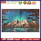 Aurora Night Mountains Oil Paint By Numbers 2 Panels DIY Picture for Adults K