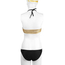 V5 Woman Sexy Bikini Set Push-Up Padded Bra Swimsuit Beachwear Suit (M)-723