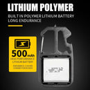 Mini LED Flashlight Keychain Can Opener Outdoor Camping Lamp Lights (Black)