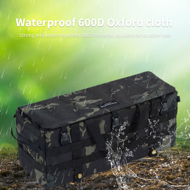 #A Storage Bags Molle Waterproof Oxford Cloth Hanging Pocket EDC Tool Bag