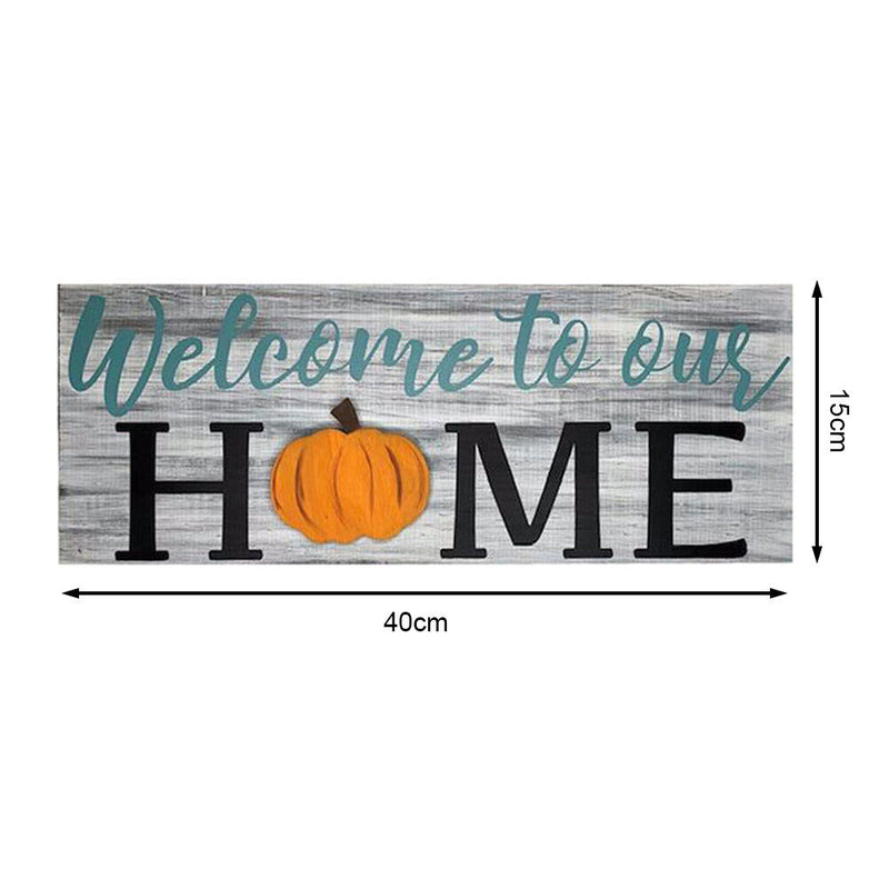 Wooden Wall Hanging Board Signs Door Hanger Plaque Holiday Doorplate Pendants