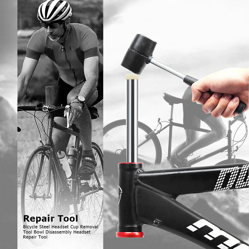 Stainless Steel MTB Road Bike Headset Cup Remover Bicycle Headset Repair Tools