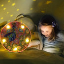 DIY LED Diamond Painting Light Box Full Special Drill Peacock Home Lamp