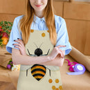 Bee Linen Kitchen Apron Waterproof Oilproof Cooking Pinafore Bibs (82x68cm)