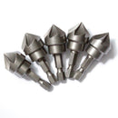 Cutting Chamfer Bit Cutter Deburring Drilling 1/4" Hex Shank Countersink Drill