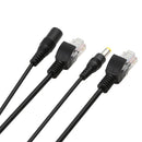 2pcs POE Adapter Wire RJ45 Injector Splitter Ethernet Synthesizer Separator