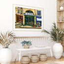 Street Corner Store Oil Paint By Numbers Kit DIY Acrylic Painting on Canvas