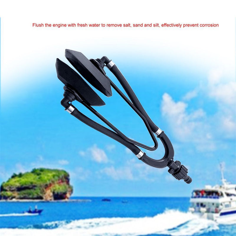 Water Feed Marine Unit Round Motor Flush Sterndrive Outboard Lower Muff Flusher