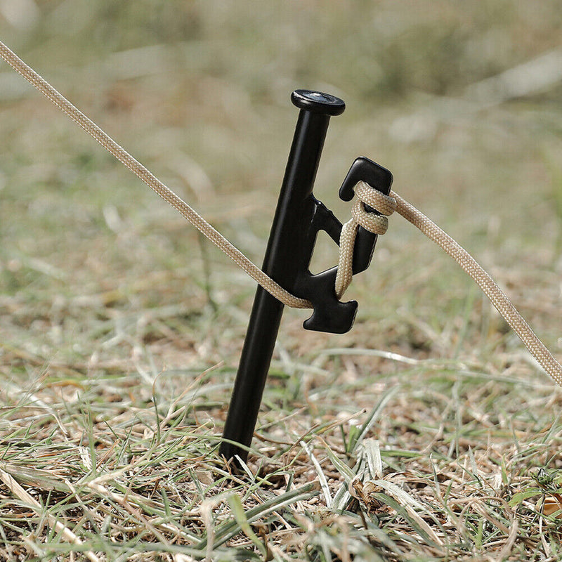 Outdoor Camping Hiking Tents Ground Pegs Durable Steel Canopy Awning Fixing Nail