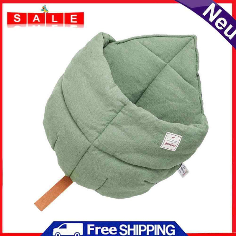 Cute Cat Tent Triangle Warm with Handle Removable Cave for Small Medium Pet