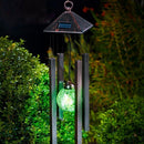 Courtyard Decoration Wind Chimes Pendant Bell Solar Wind Chime Lights LED Light