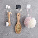Stainless Steel Sink Sponges Holder Adhesive Drain Drying Rack (Black)