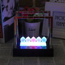Luminous Newton Cradle Pendulum Ball Balance Swing Balls Decompression Toys