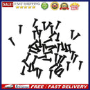 50pcs Acoustic Guitar Electric Guitar Electric Bass Panel Screw (Black)
