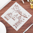 Plastic Cake Flower Spray Stencils DIY Mold Mould Fondant Template(PH-39)