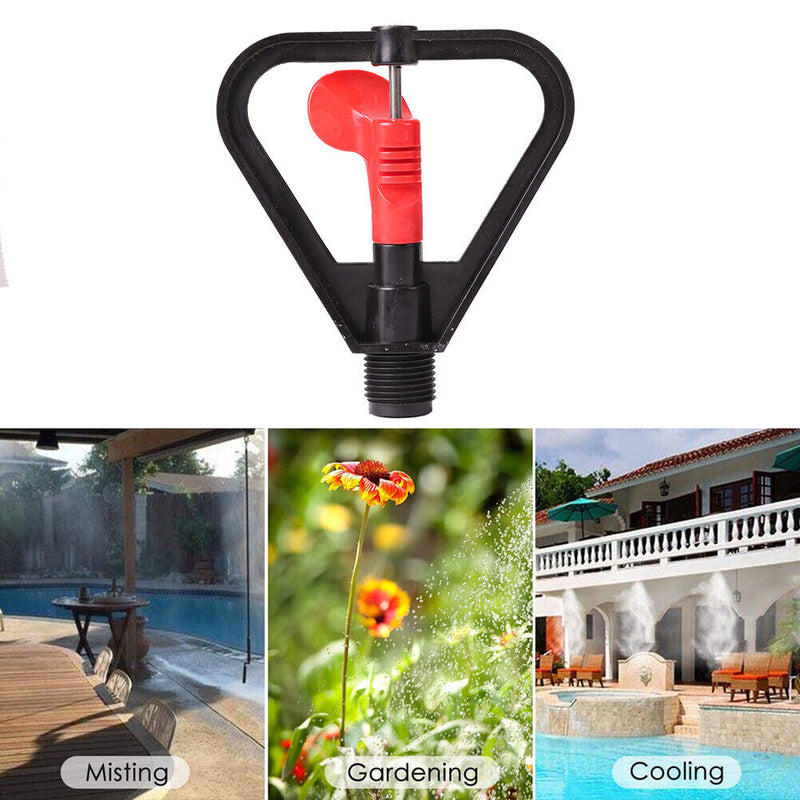 1/2 inch Rotating Garden Sprinklers Agriculture Lawn Watering Spray Nozzles