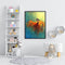 Frameless Dancing Girl Oil Paint By Numbers Kit DIY Acrylic Handmade Handic