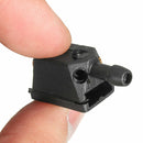 Black Auto Jet Car Spray Nozzle Window Windshield Fan ShapedAuto Wiper Washer