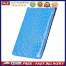 PU Crocodile Golf Leather Scorebook Training Aids Score Golf Game Tracker G