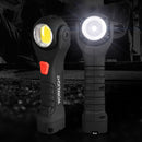 USB Rechargeable COB LED Working Light 7 Mode T6 1200 Lumens Outdoor Magnetic Torch