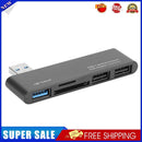 5 in 1 USB HUB Splitter Converter 5Gbps 3 USB 3.0 SD TF Card Reader Adapter