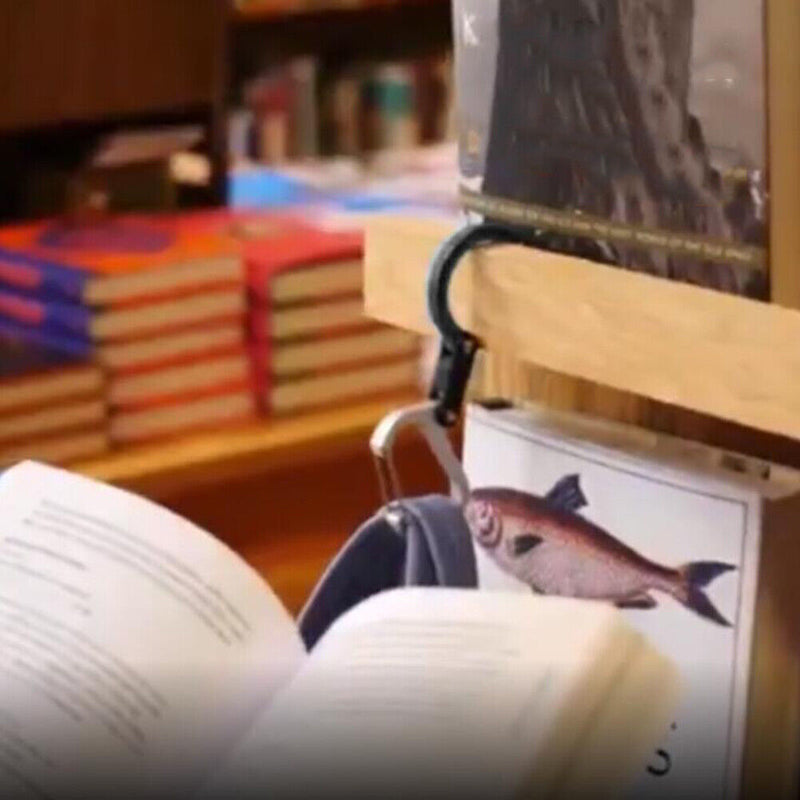 Lightweight D-Shaped Camping Carabiner Aluminum Alloy Lock Hook Ring Sc