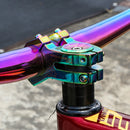 Aluminum Alloy Mountain Bike Riser Stem Ultra-Light Bicycle Stem (Dazzling)