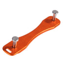 EDC Aluminum Hard Oxide Key Holder Clip Keys Organizer Folder orange