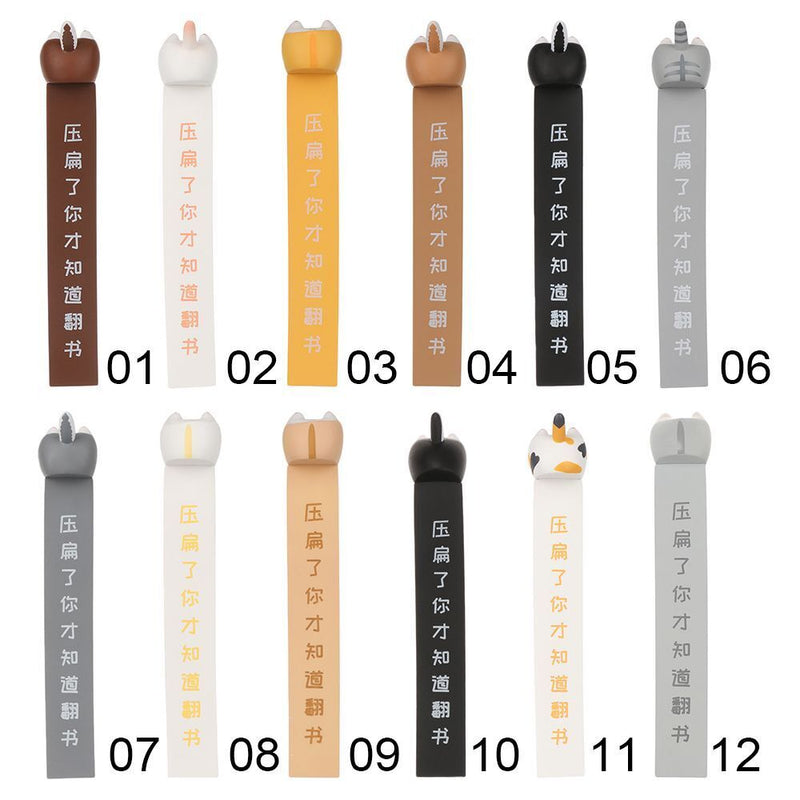 DIY Cat Dog School Supplies Ass Bookmarks Book Markers Cartoon Animal Style