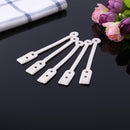 50pcs/set Pro Perm Rod Long Hair Curler Replacement Elastic Rubber Band (A)