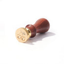 Wax Seal Stamp Pattern Retro Lacquer Seal Metal Head with Handle (FD13)