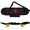 Skateboard Carry Bag Four-Wheel Skateboard Shoulder Adjustable Strap Backpack