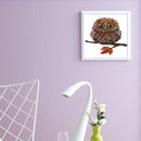 Owl Pattern Partial Cross Stitch 14CT DIY Printed Embroidery Packs Home Decor