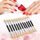 12 x Double Ended Eye Shadow Sponge Applicators Make Up Brush-S hot.