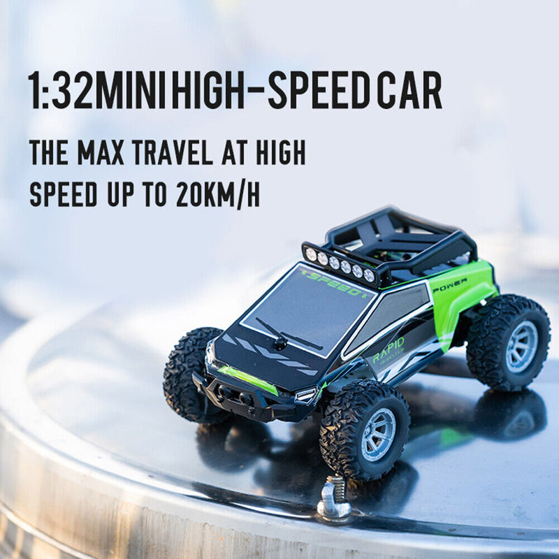 1/32 Remote Control Off-Road 20km/h 2.4GHz RC Crawler Car (Green S638 B) Newly